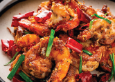Prawn Chilly at Pokhara Chinese Restaurant